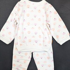 Lila & Jack 18-24m Pastel Pumpkin Pajamas